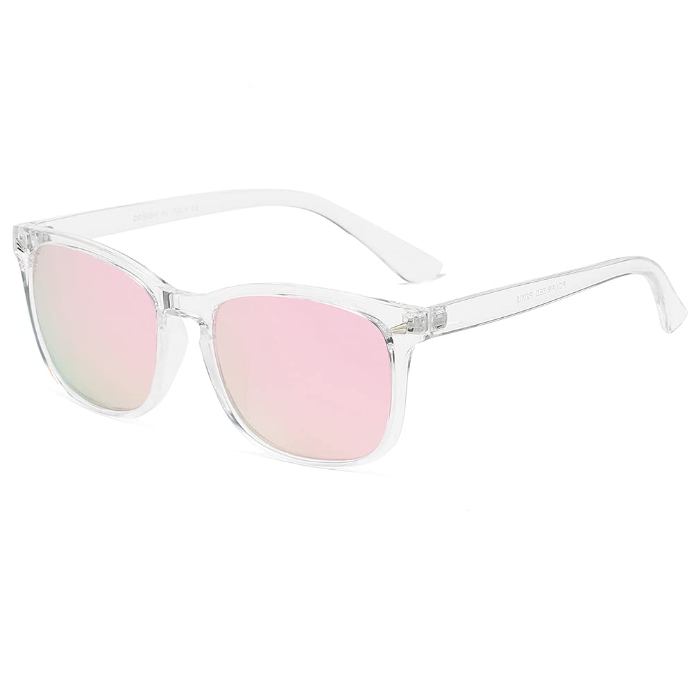 DUSHINE Polarized Sunglasses for Women Classic Retro Style UV400 Protection