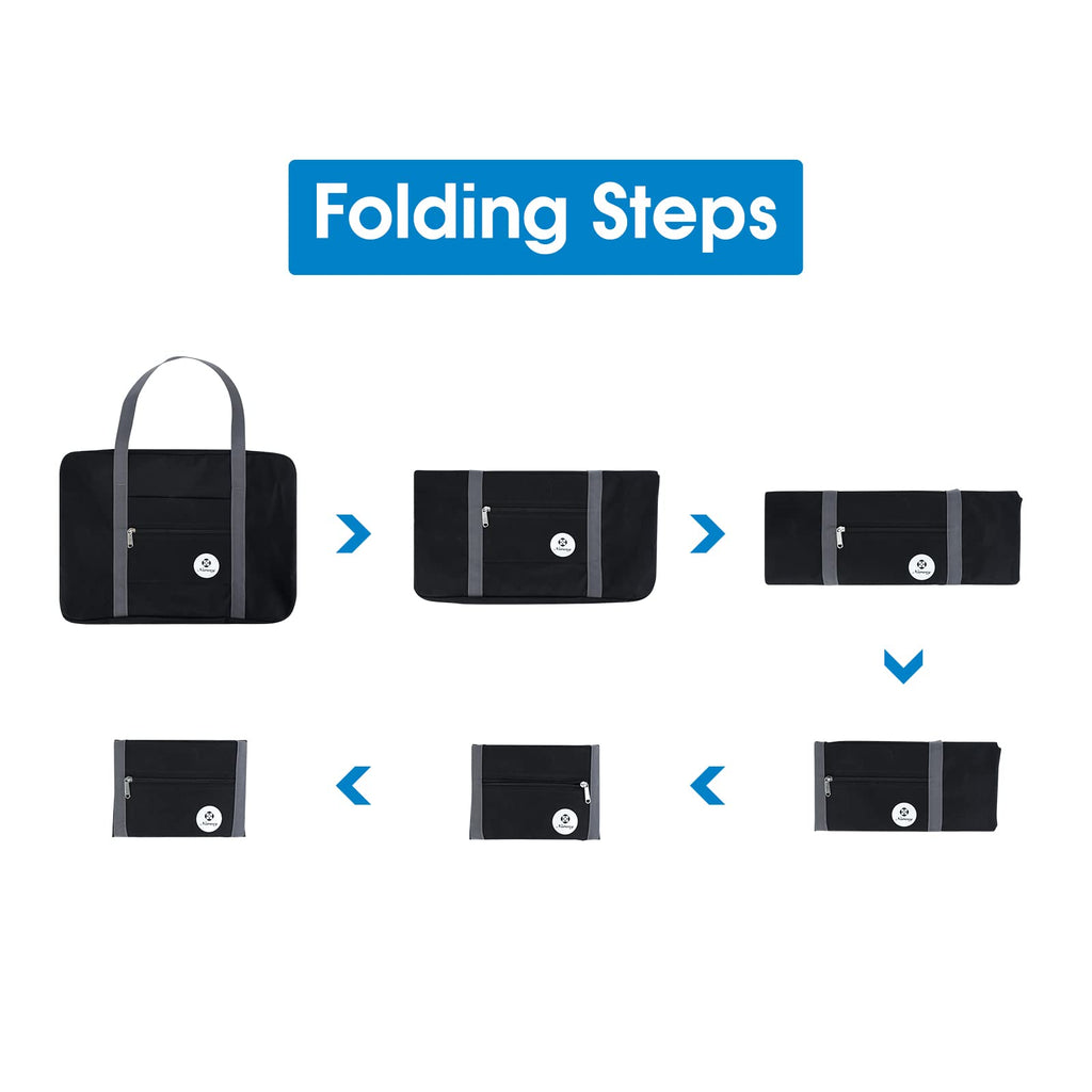 For Spirit Airlines Personal Item Bag Foldable Travel Duffel Bag Tote Carry on Luggage Duffle Overnight for Women and Men