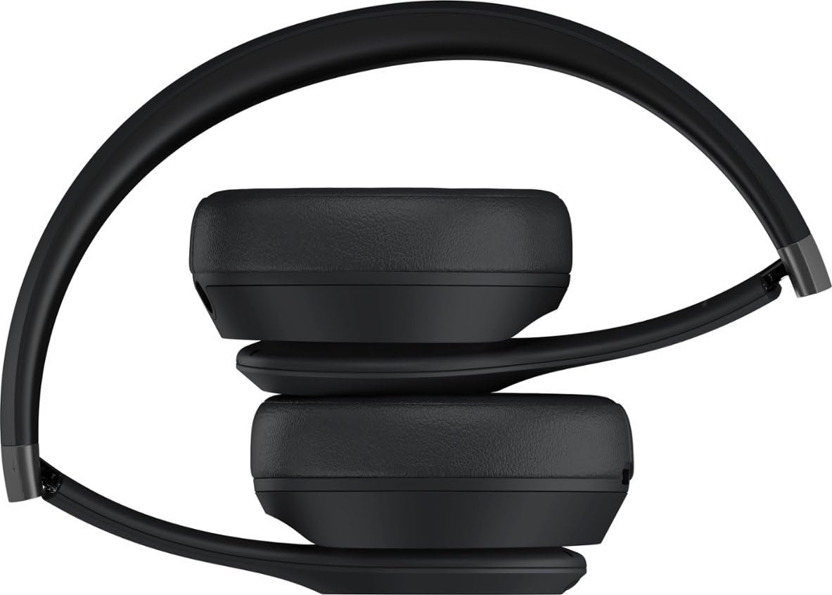 Beats Solo 4 - Wireless Bluetooth On-Ear Headphones, Apple & Android Compatible, Up to 50 Hours of Battery Life - Slate Blue (Renewed)