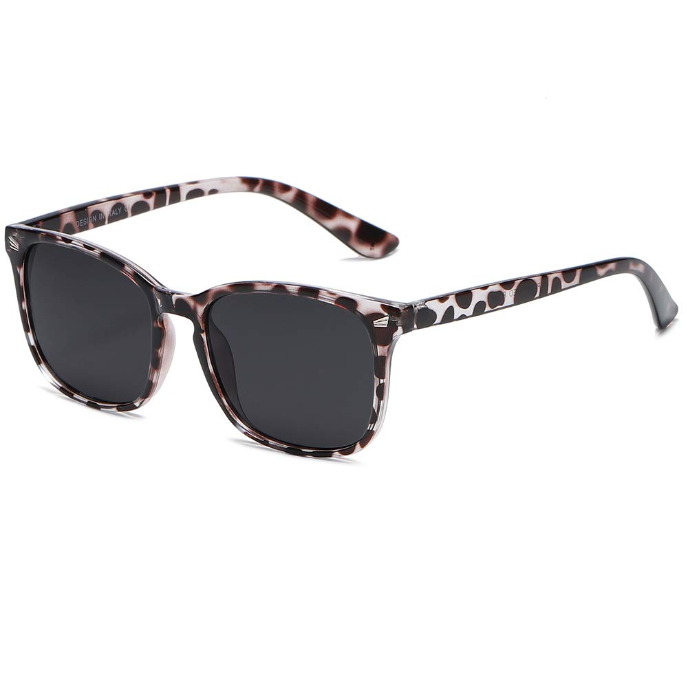 DUSHINE Polarized Sunglasses for Women Classic Retro Style UV400 Protection