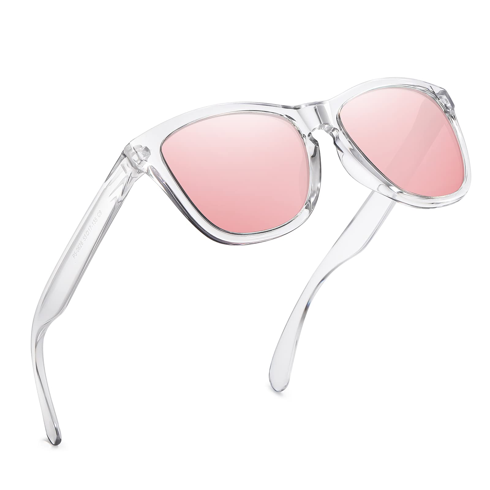Sunglasses Womens Polarized Sunglasses for Mens Womens Retro Mirror Lens for Driving Fishing UV400 Protection