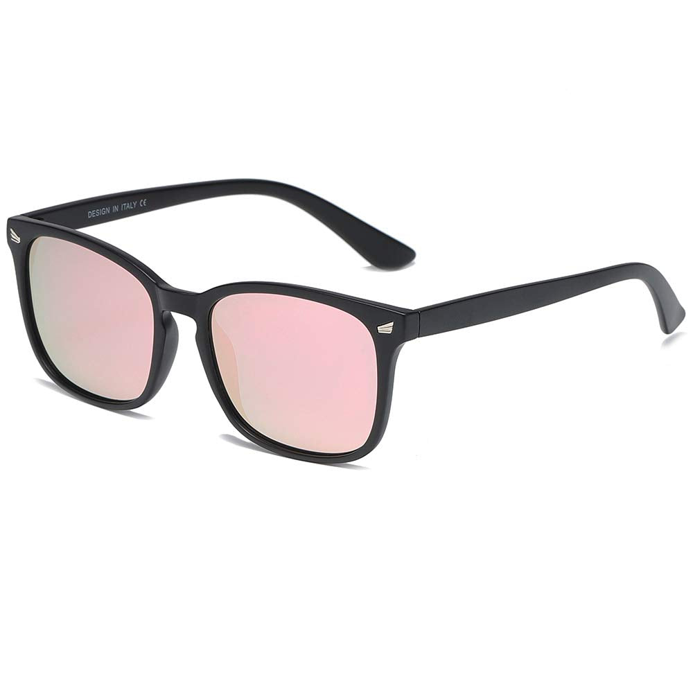 DUSHINE Polarized Sunglasses for Women Classic Retro Style UV400 Protection