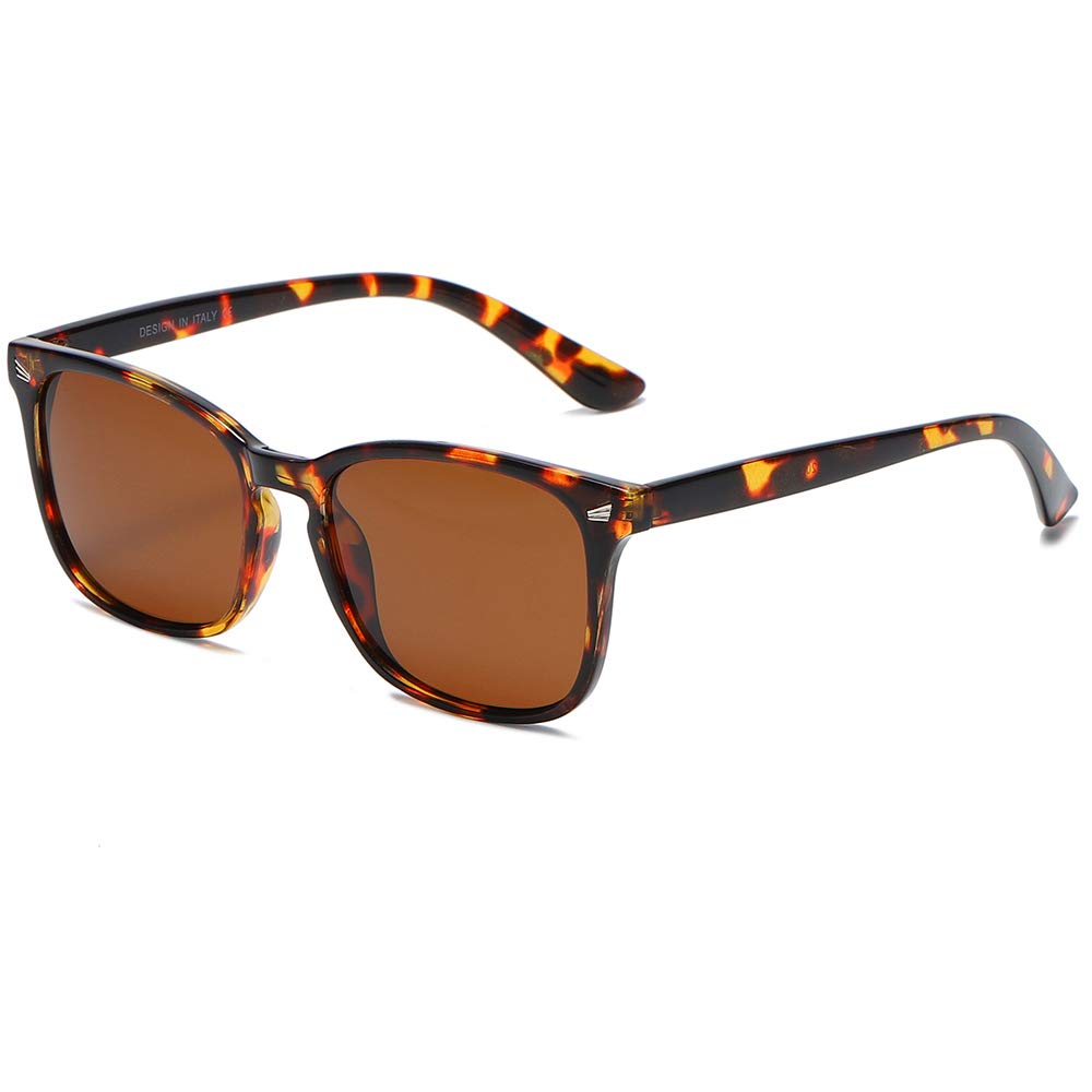 DUSHINE Polarized Sunglasses for Women Classic Retro Style UV400 Protection
