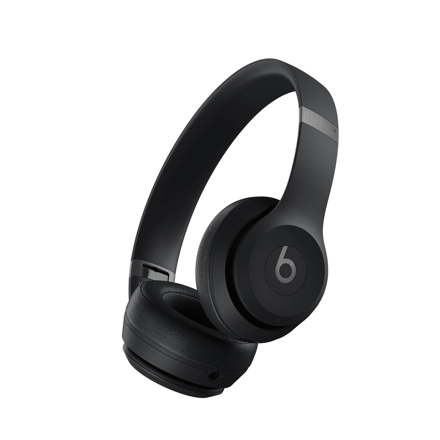 Beats Solo 4 - Wireless Bluetooth On-Ear Headphones, Apple & Android Compatible, Up to 50 Hours of Battery Life - Slate Blue (Renewed)