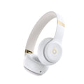 Beats Solo 4 - Wireless Bluetooth On-Ear Headphones, Apple & Android Compatible, Up to 50 Hours of Battery Life - Slate Blue (Renewed)