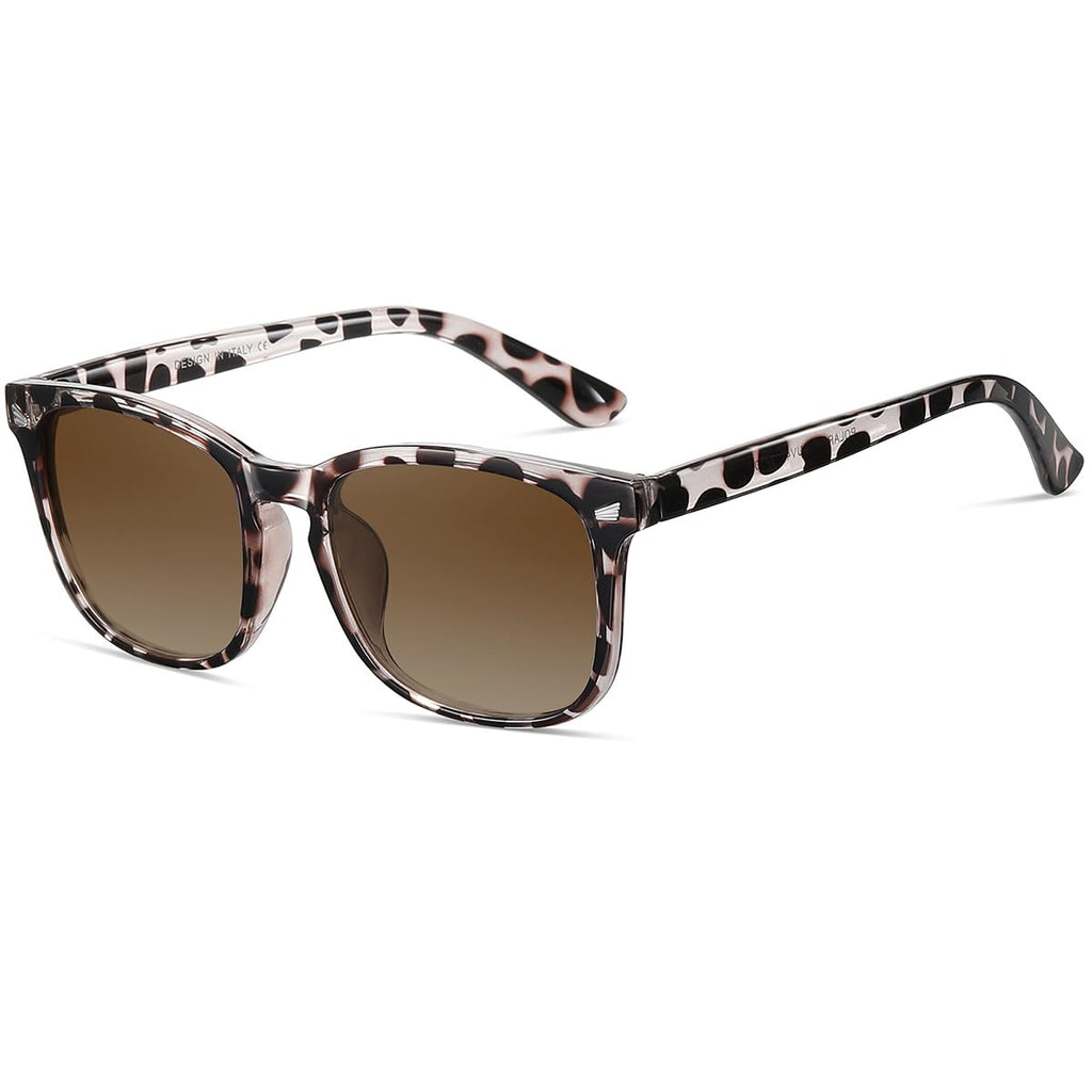 DUSHINE Polarized Sunglasses for Women Classic Retro Style UV400 Protection