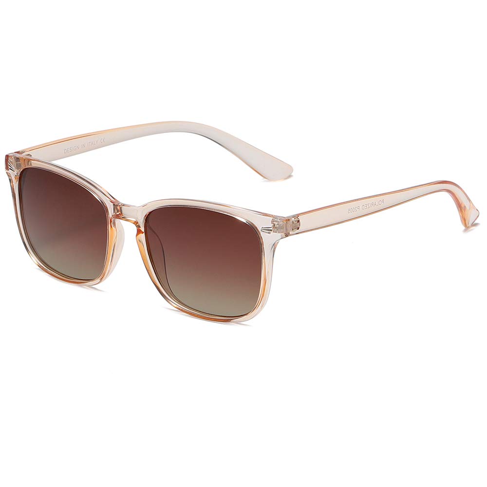 DUSHINE Polarized Sunglasses for Women Classic Retro Style UV400 Protection