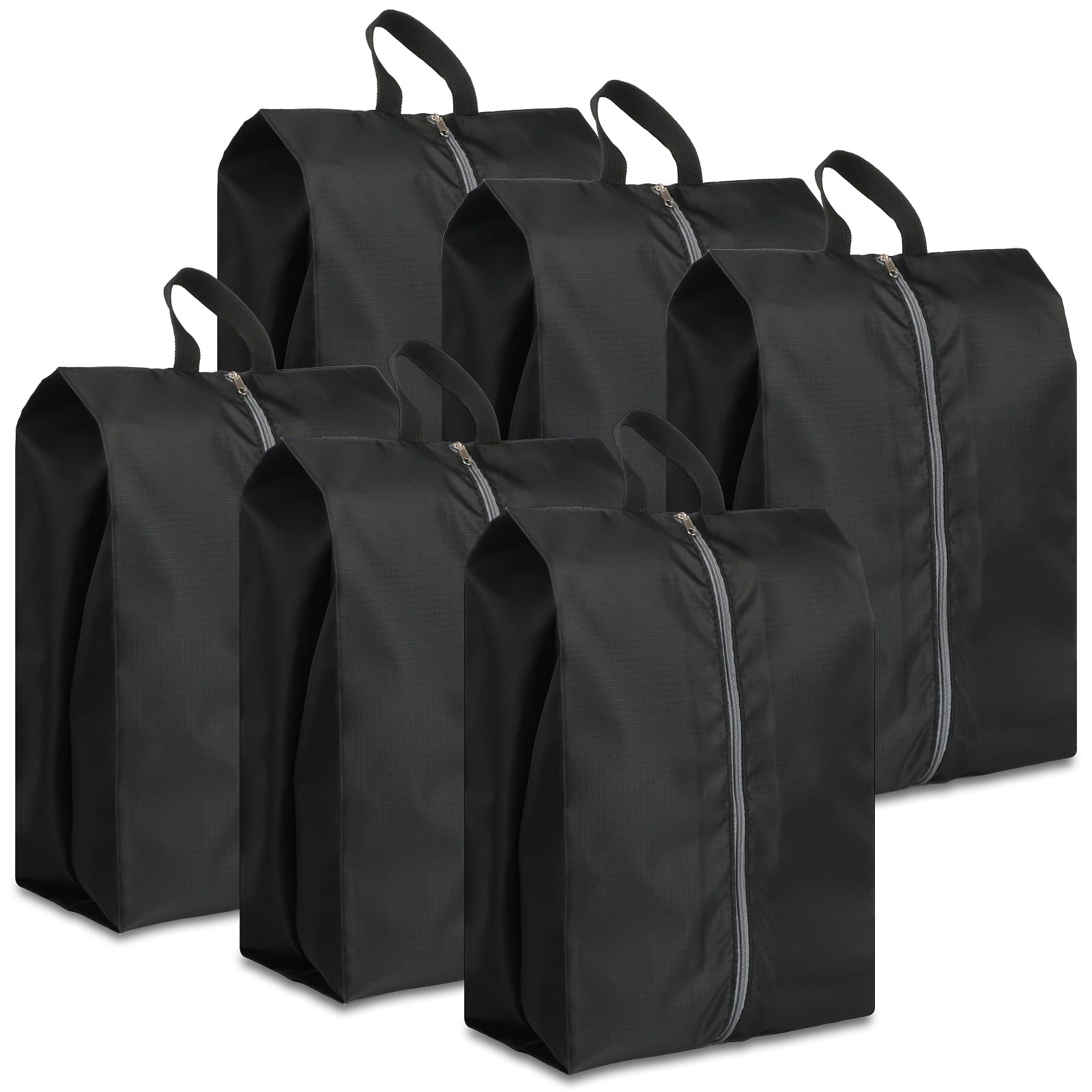 Shoe Bags for Travel, Set of 4 Pack Shoe Travel Bags for Packing, Large Waterproof Portable Travel Shoe Bag with Zipper Travel Essentials Women for and Men