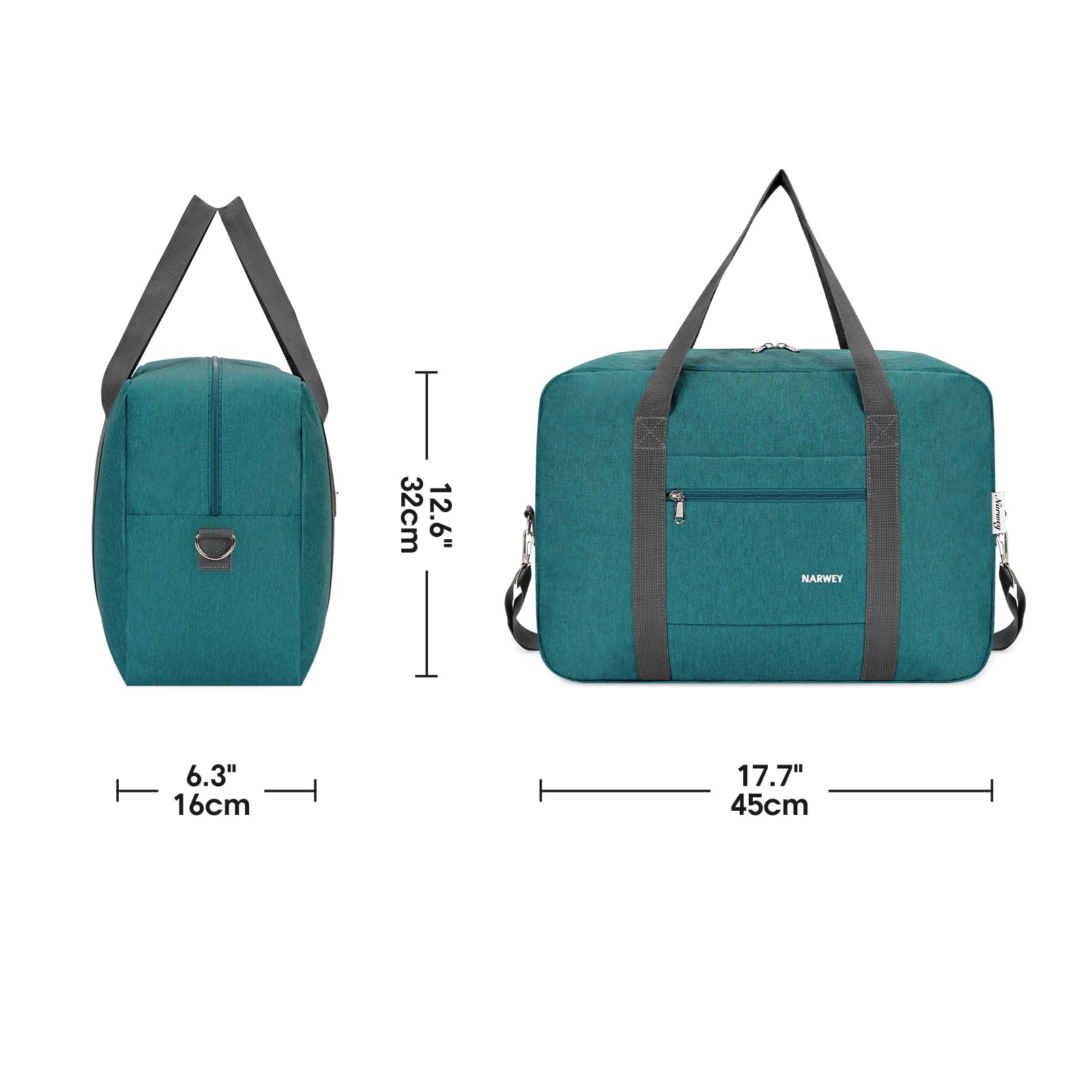For Spirit Airlines Personal Item Bag Foldable Travel Duffel Bag Tote Carry on Luggage Duffle Overnight for Women and Men