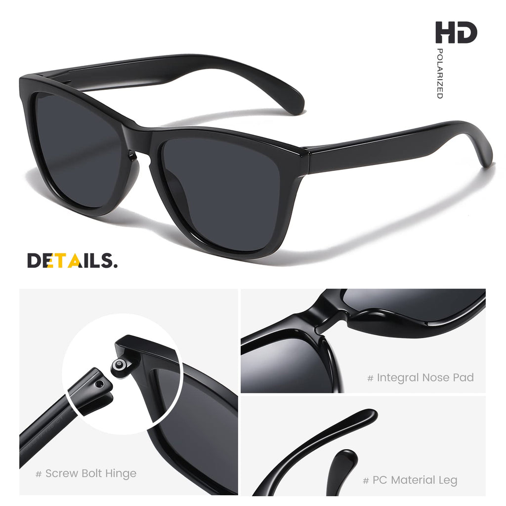 Sunglasses Womens Polarized Sunglasses for Mens Womens Retro Mirror Lens for Driving Fishing UV400 Protection
