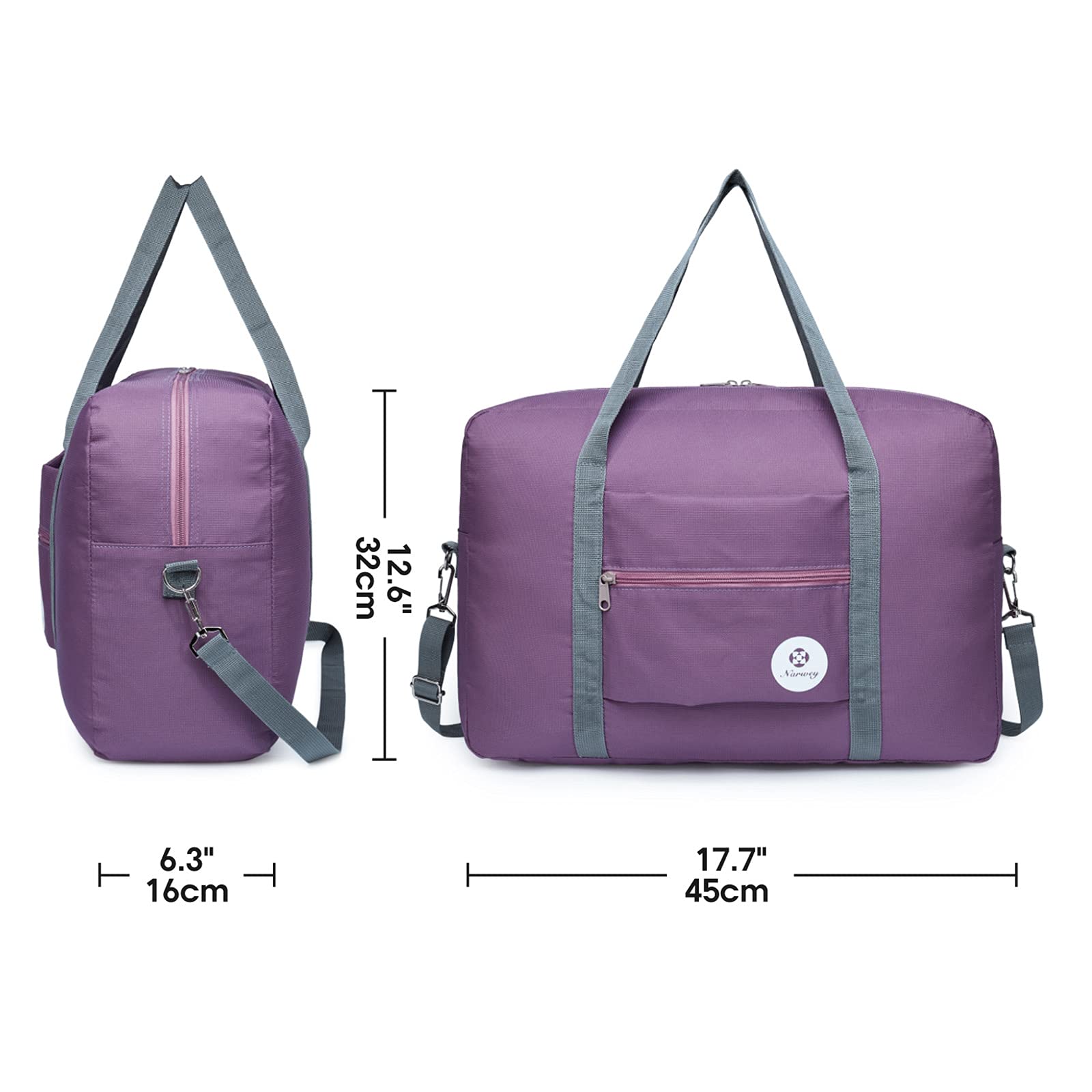 For Spirit Airlines Personal Item Bag Foldable Travel Duffel Bag Tote Carry on Luggage Duffle Overnight for Women and Men
