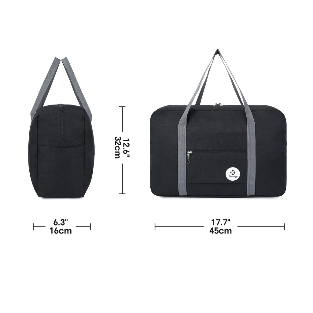 For Spirit Airlines Personal Item Bag Foldable Travel Duffel Bag Tote Carry on Luggage Duffle Overnight for Women and Men