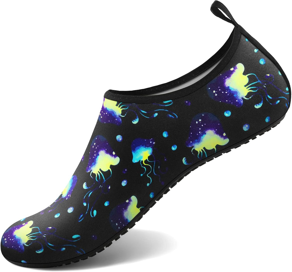 Water Shoes for Women Men Quick-Dry Aqua Socks Swim Beach Outfits Barefoot Yoga Exercise Wear Sport Accessories Pool Camping Must Haves River Hiking Adult Youth Size