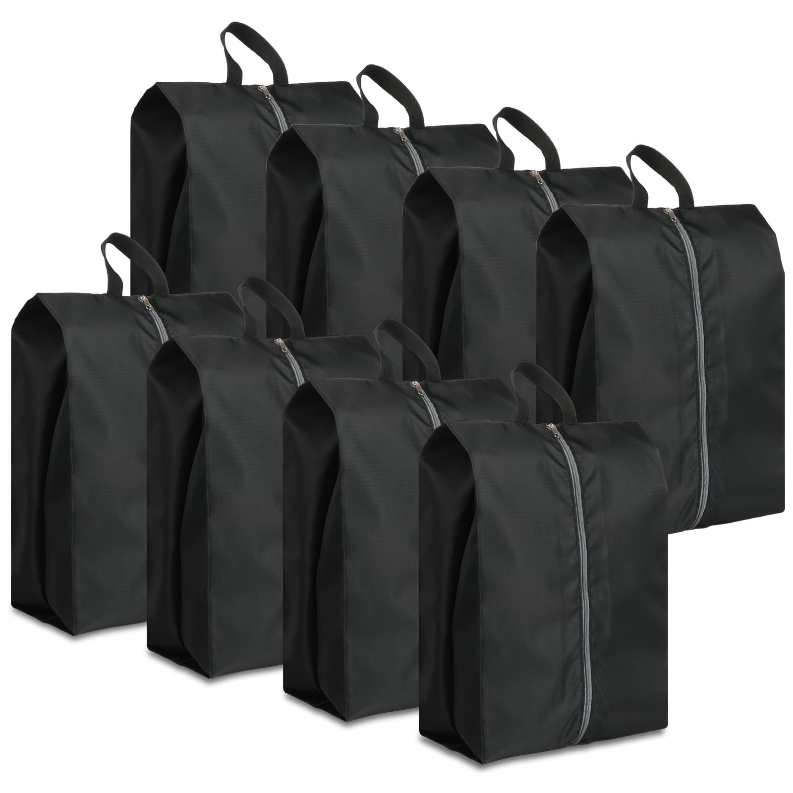 Shoe Bags for Travel, Set of 4 Pack Shoe Travel Bags for Packing, Large Waterproof Portable Travel Shoe Bag with Zipper Travel Essentials Women for and Men