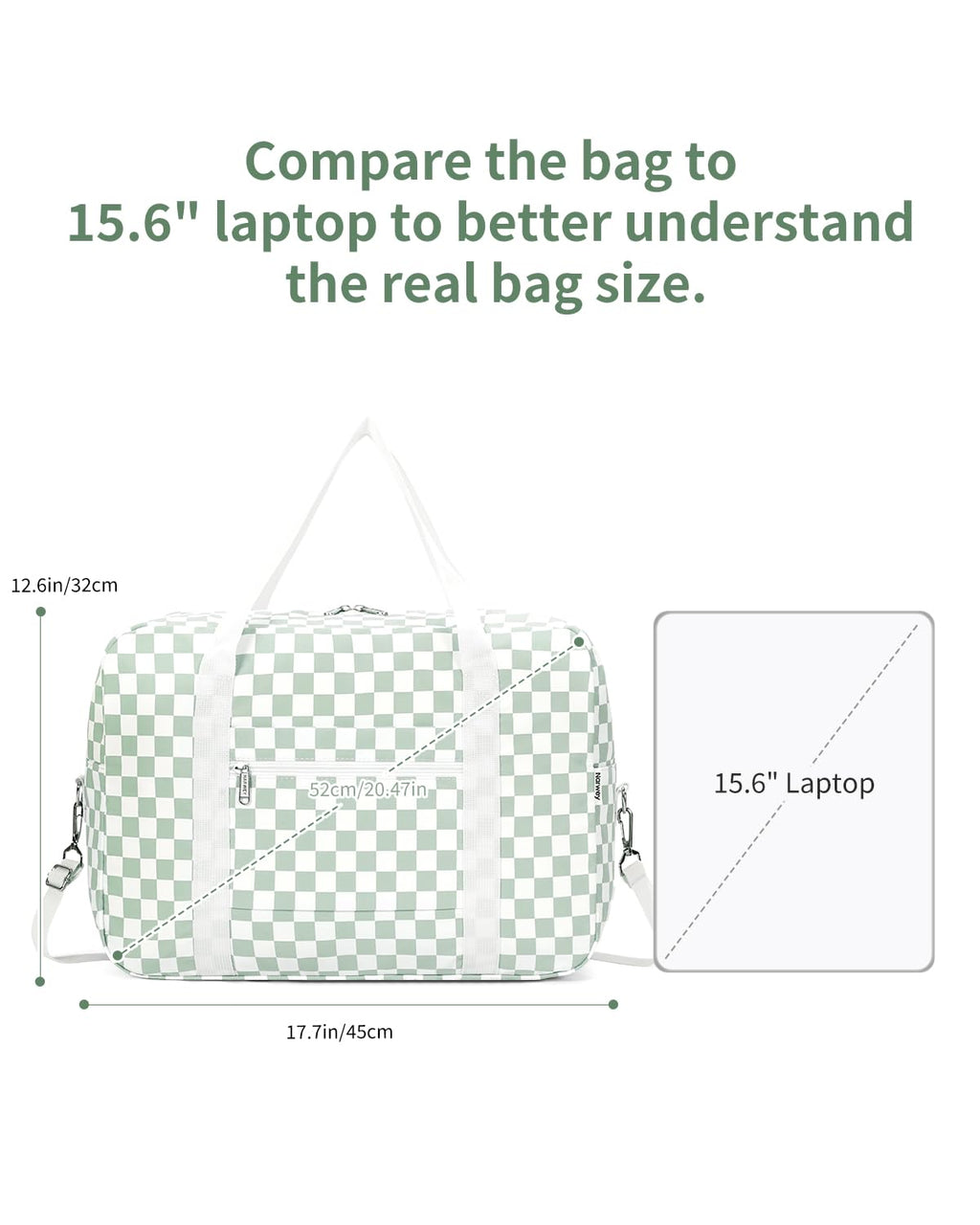 For Spirit Airlines Personal Item Bag Foldable Travel Duffel Bag Tote Carry on Luggage Duffle Overnight for Women and Men