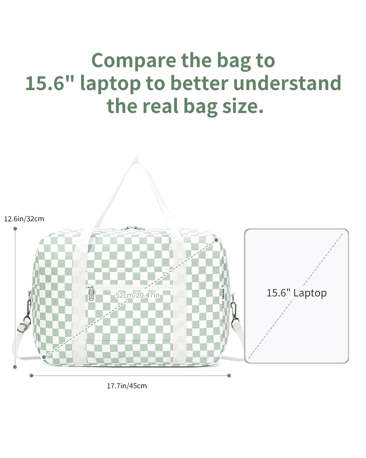 For Spirit Airlines Personal Item Bag Foldable Travel Duffel Bag Tote Carry on Luggage Duffle Overnight for Women and Men
