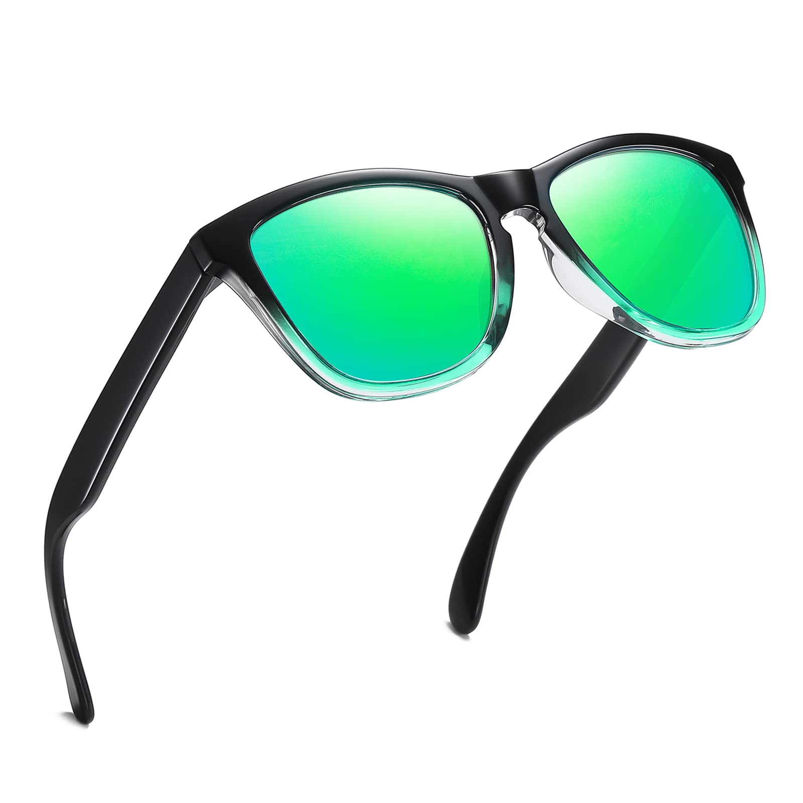 Sunglasses Womens Polarized Sunglasses for Mens Womens Retro Mirror Lens for Driving Fishing UV400 Protection