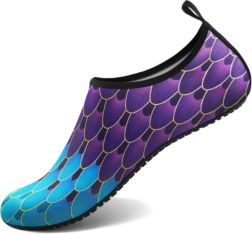 Water Shoes for Women Men Quick-Dry Aqua Socks Swim Beach Outfits Barefoot Yoga Exercise Wear Sport Accessories Pool Camping Must Haves River Hiking Adult Youth Size