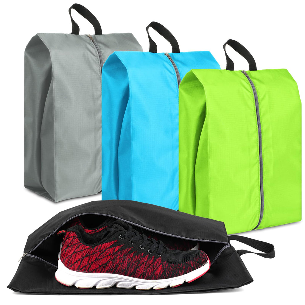 Shoe Bags for Travel, Set of 4 Pack Shoe Travel Bags for Packing, Large Waterproof Portable Travel Shoe Bag with Zipper Travel Essentials Women for and Men
