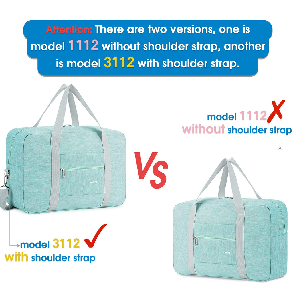 For Spirit Airlines Personal Item Bag Foldable Travel Duffel Bag Tote Carry on Luggage Duffle Overnight for Women and Men