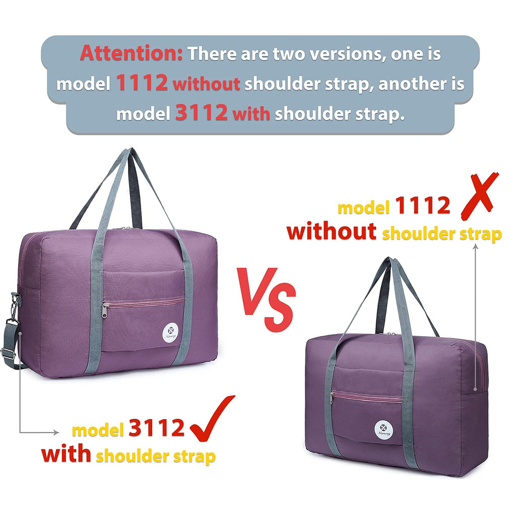 For Spirit Airlines Personal Item Bag Foldable Travel Duffel Bag Tote Carry on Luggage Duffle Overnight for Women and Men