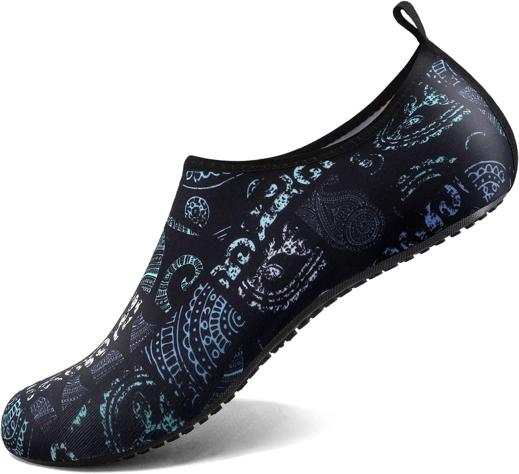 Water Shoes for Women Men Quick-Dry Aqua Socks Swim Beach Outfits Barefoot Yoga Exercise Wear Sport Accessories Pool Camping Must Haves River Hiking Adult Youth Size