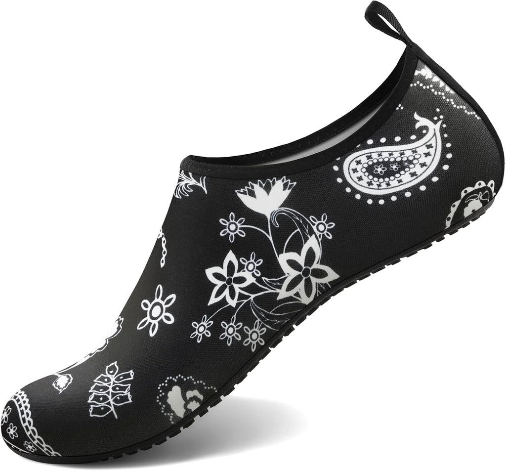 Water Shoes for Women Men Quick-Dry Aqua Socks Swim Beach Outfits Barefoot Yoga Exercise Wear Sport Accessories Pool Camping Must Haves River Hiking Adult Youth Size