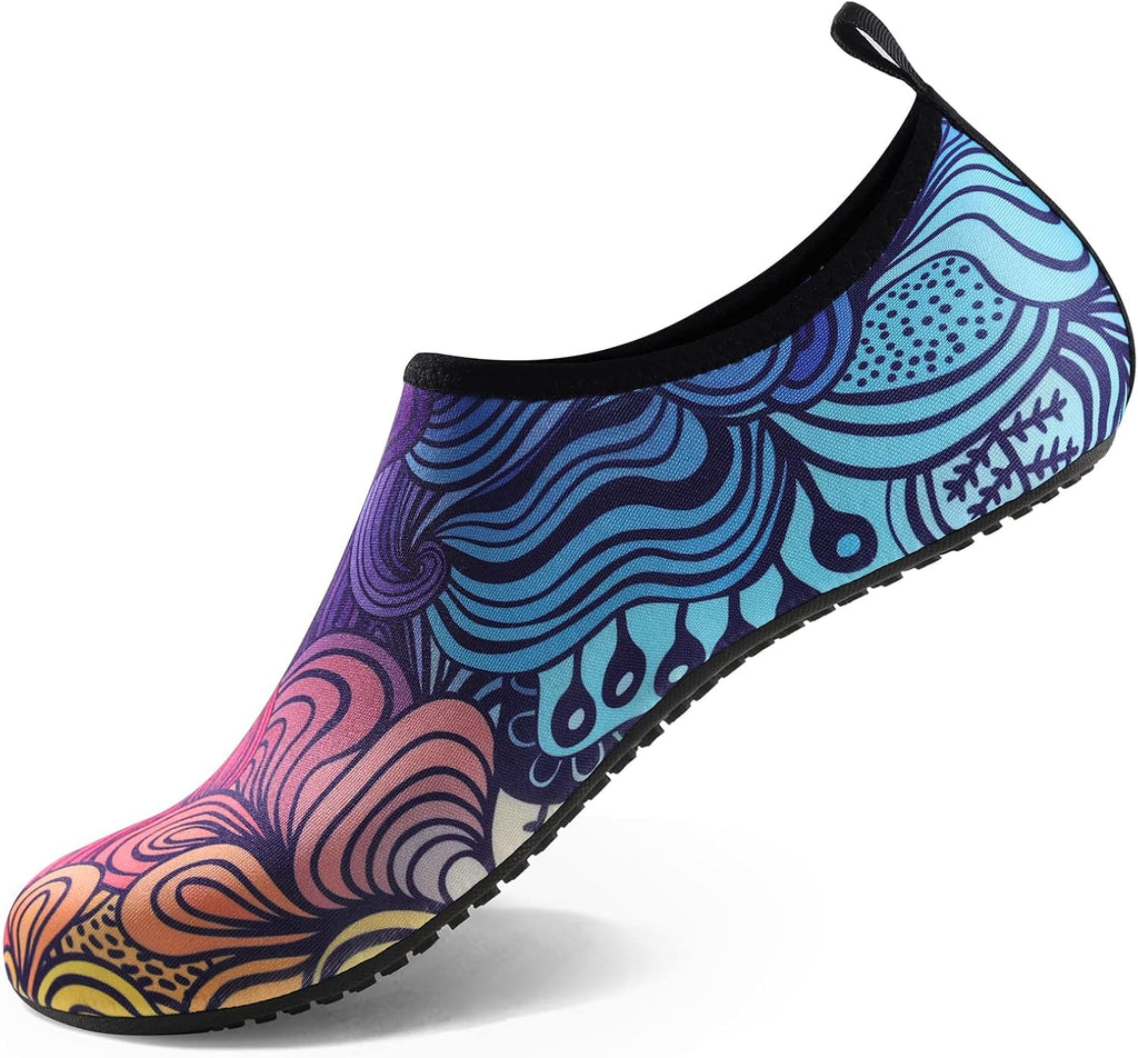 Water Shoes for Women Men Quick-Dry Aqua Socks Swim Beach Outfits Barefoot Yoga Exercise Wear Sport Accessories Pool Camping Must Haves River Hiking Adult Youth Size