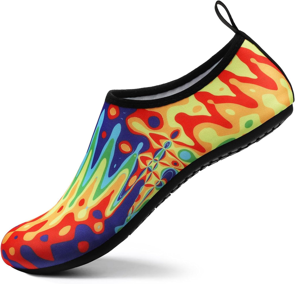 Water Shoes for Women Men Quick-Dry Aqua Socks Swim Beach Outfits Barefoot Yoga Exercise Wear Sport Accessories Pool Camping Must Haves River Hiking Adult Youth Size