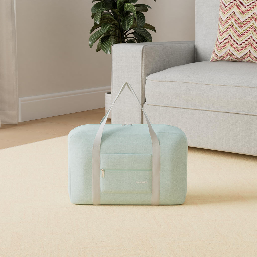 For Spirit Airlines Personal Item Bag Foldable Travel Duffel Bag Tote Carry on Luggage Duffle Overnight for Women and Men