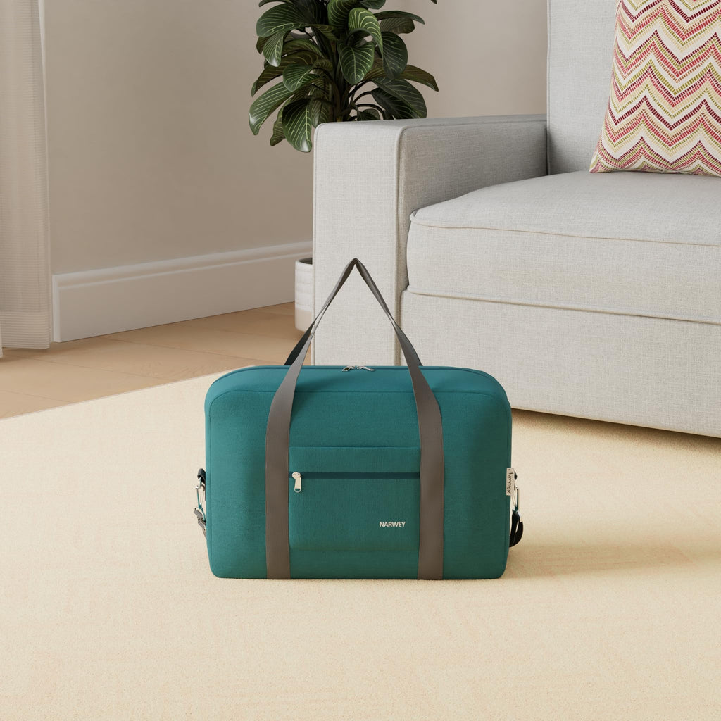 For Spirit Airlines Personal Item Bag Foldable Travel Duffel Bag Tote Carry on Luggage Duffle Overnight for Women and Men