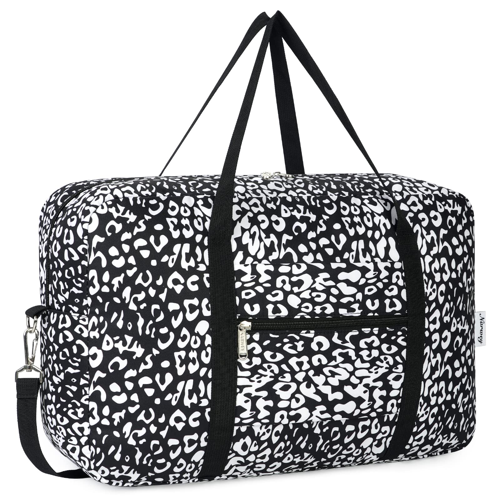 For Spirit Airlines Personal Item Bag Foldable Travel Duffel Bag Tote Carry on Luggage Duffle Overnight for Women and Men
