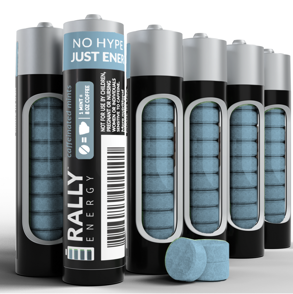 Caffeinated Wintergreen Mints - An instant caffeinated kick and fresh breath, on-demand.